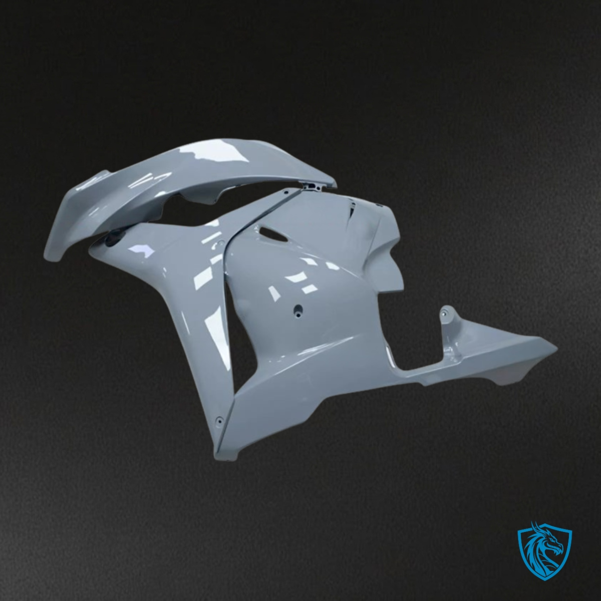 Honda CBR600RR (2009-2012) Gloss Gray - MERGEment Motorcycle Fairings Kit