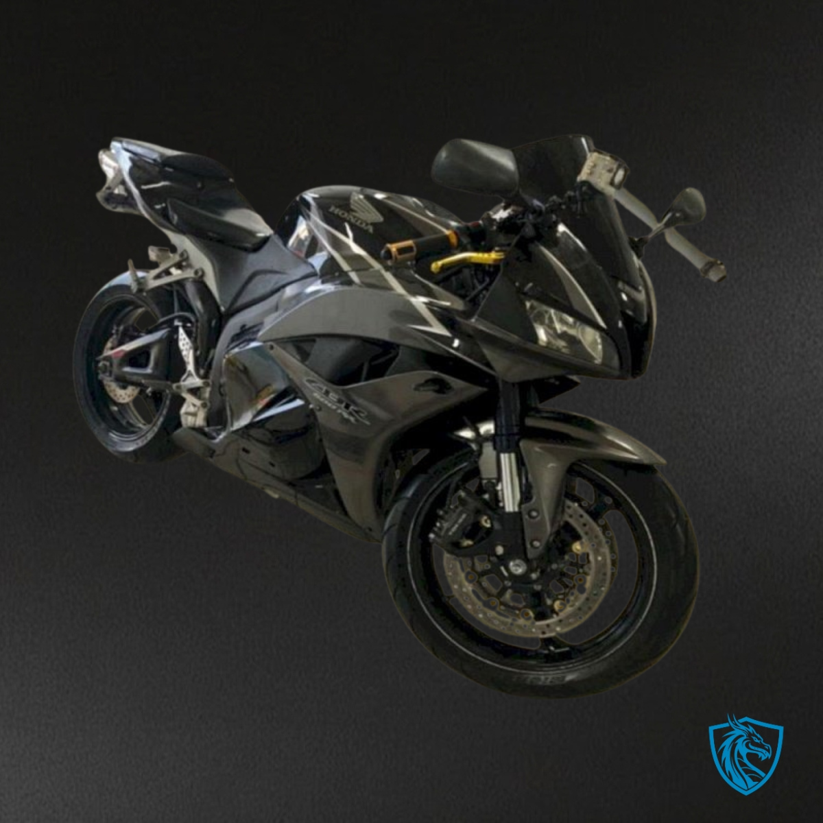 Honda CBR600RR (2009-2012) Black & Gloss Gray - MERGEment Motorcycle Fairings Kit