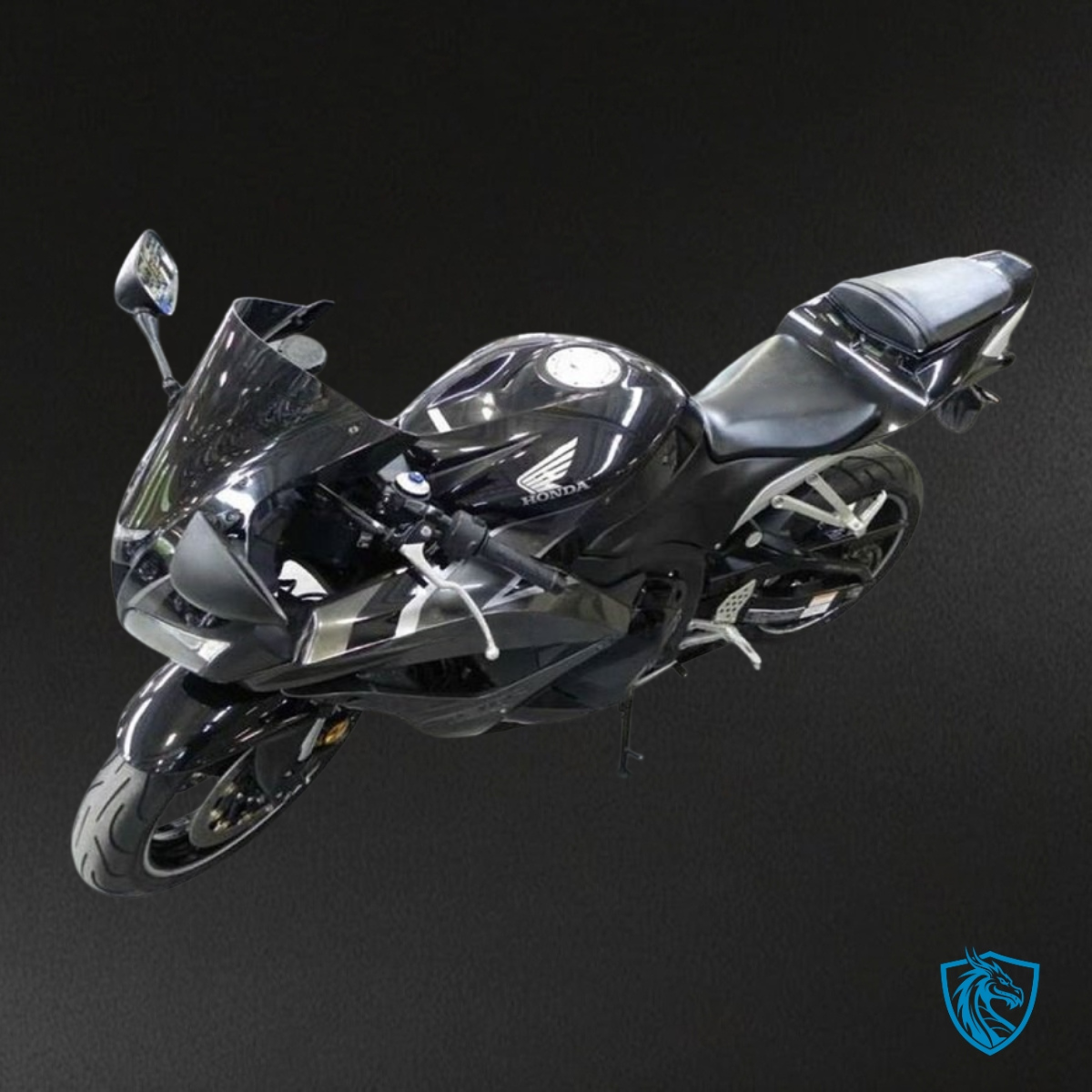 Honda CBR600RR (2009-2012) Black & Gloss Gray - MERGEment Motorcycle Fairings Kit