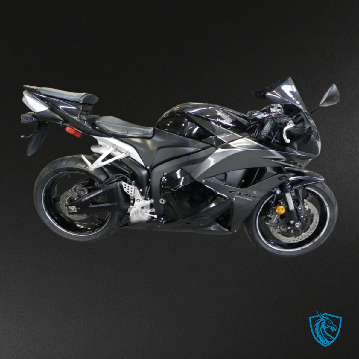 Honda CBR600RR (2009-2012) Black & Gloss Gray - MERGEment Motorcycle Fairings Kit