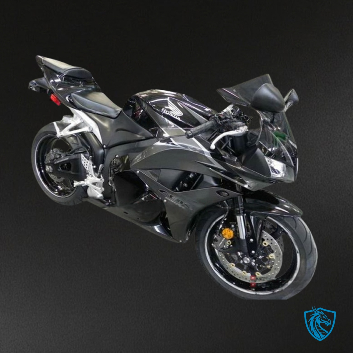 Honda CBR600RR (2009-2012) Black & Gloss Gray - MERGEment Motorcycle Fairings Kit