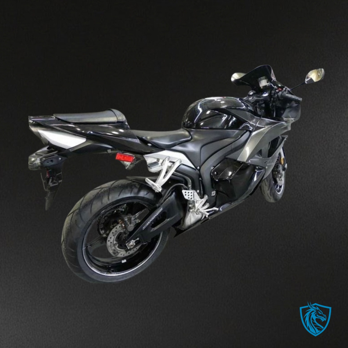 Honda CBR600RR (2009-2012) Black & Gloss Gray - MERGEment Motorcycle Fairings Kit