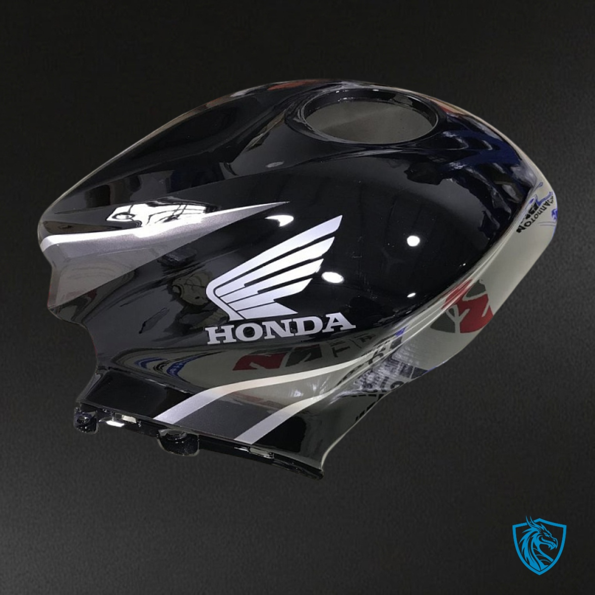 Honda CBR600RR (2009-2012) Black & Gloss Gray - MERGEment Motorcycle Fairings Kit