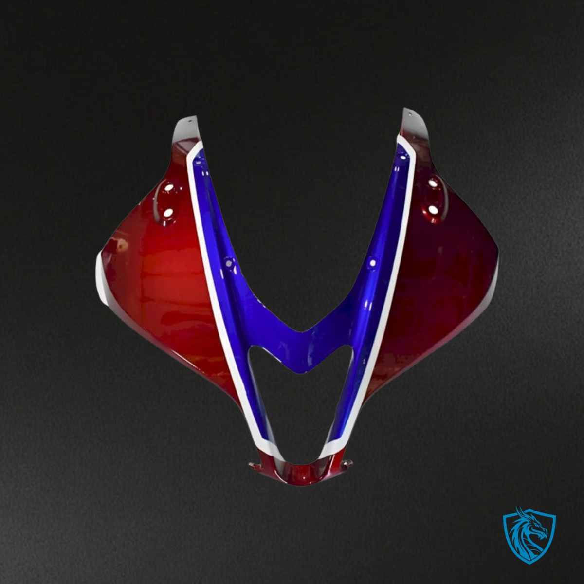 Honda CBR600RR (2009-2012) Red & Blue No Logo - MERGEment Motorcycle Fairings Kit