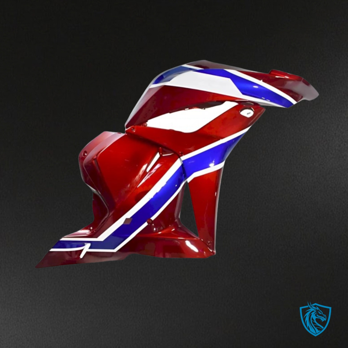 Honda CBR600RR (2009-2012) Red & Blue No Logo - MERGEment Motorcycle Fairings Kit