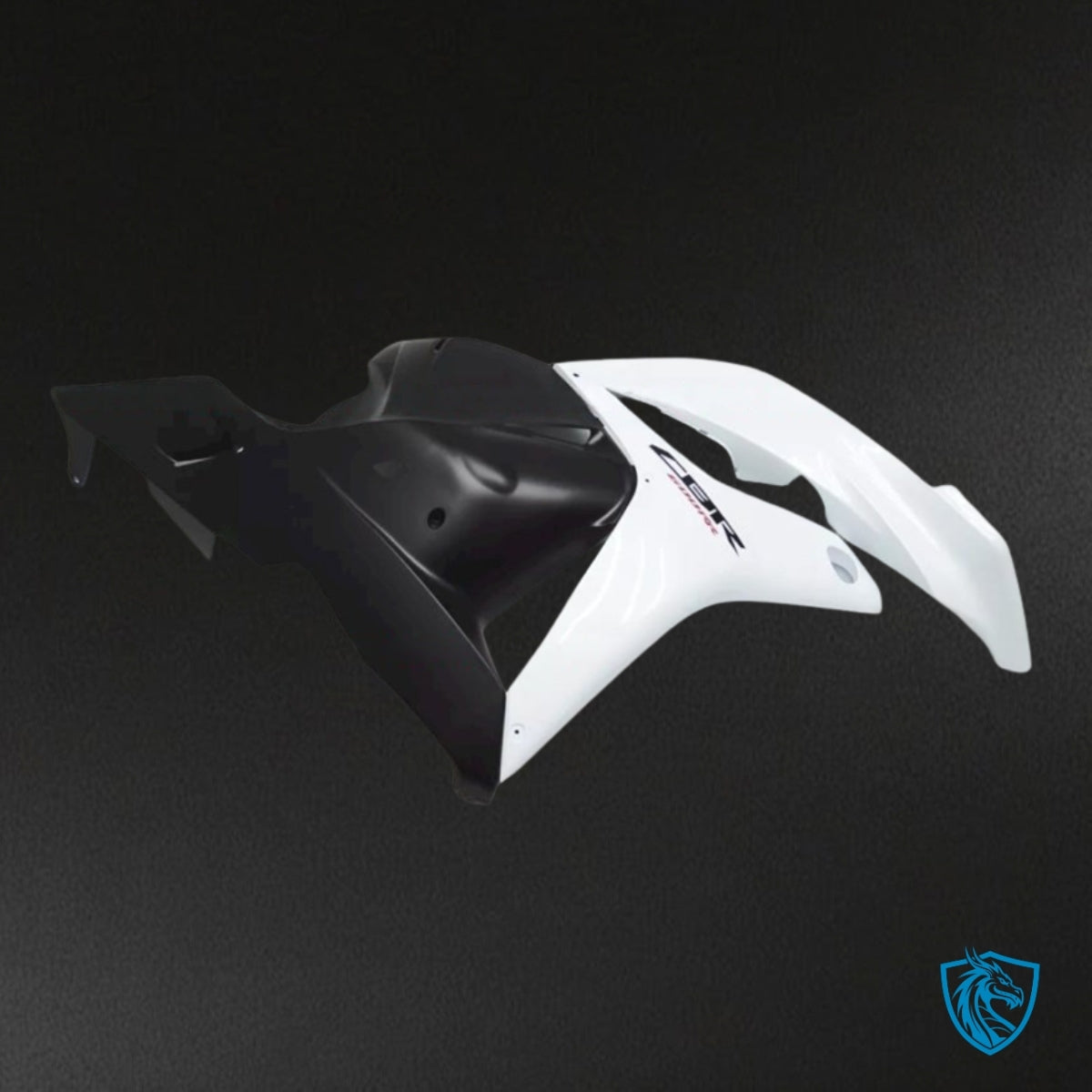 Honda CBR600RR (2009-2012) White & Black with Logo Fairing Kit - Aftermarket ABS Bodywork