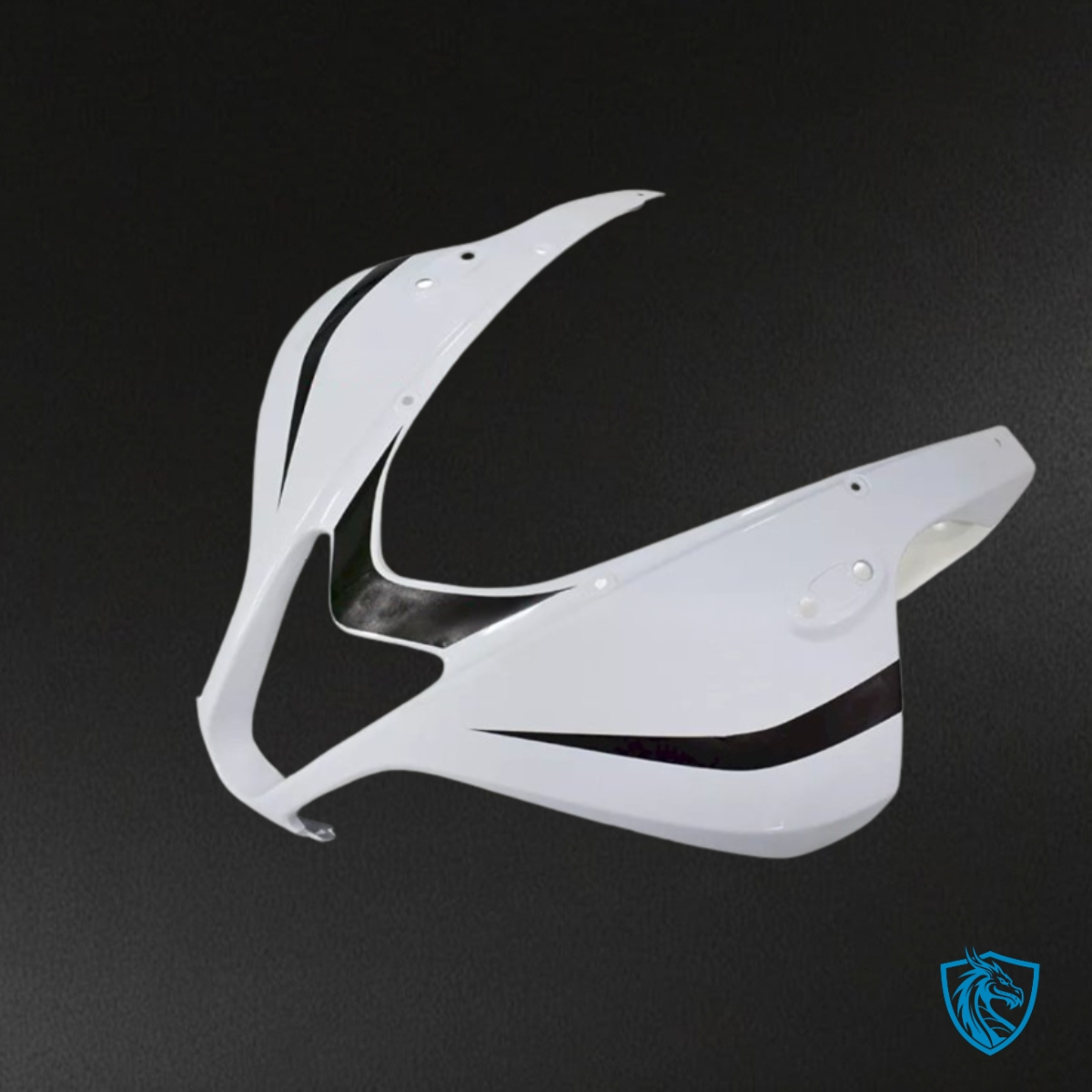 Honda CBR600RR (2009-2012) White & Black with Logo Fairing Kit | ABS Bodywork