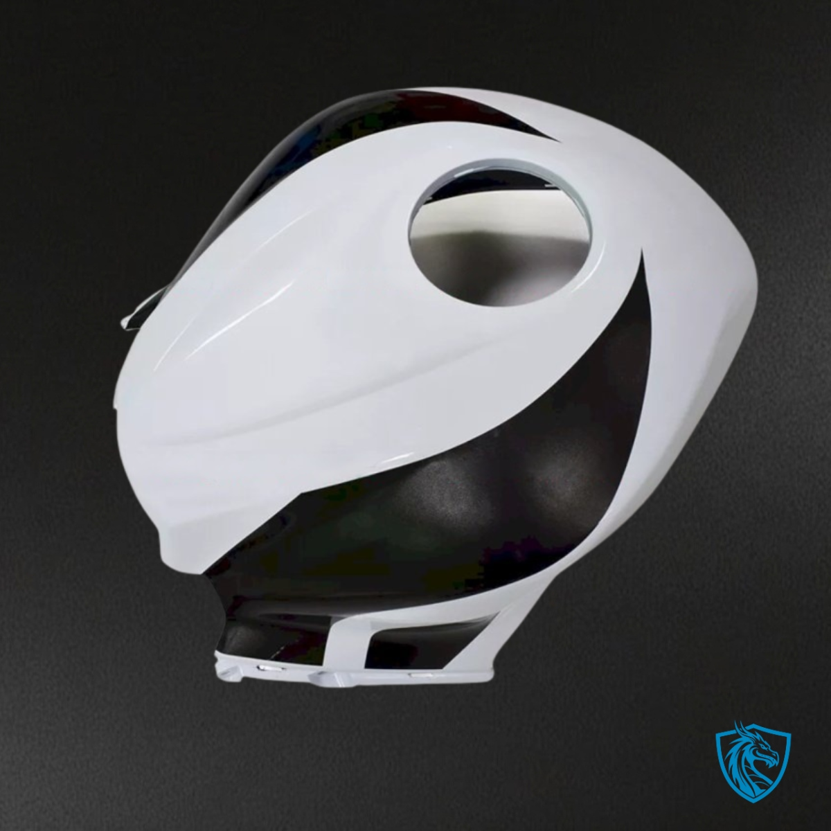 Honda CBR600RR (2009-2012) White & Black with Logo Fairing Kit | ABS Bodywork