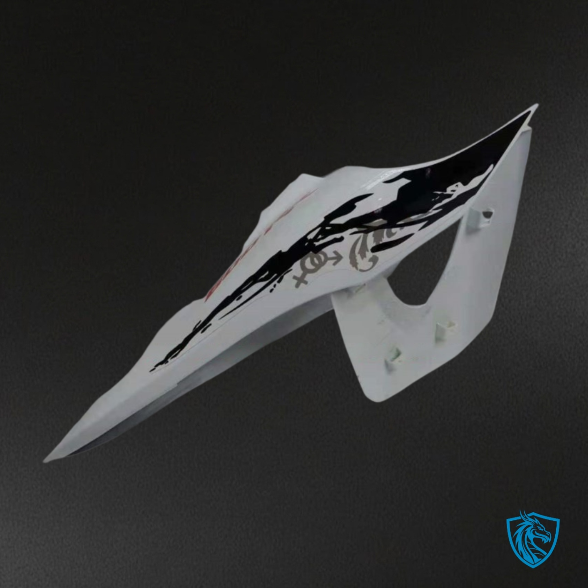 Honda CBR600RR (2009-2012) White & Black Fairing Kit - Aftermarket ABS Bodywork