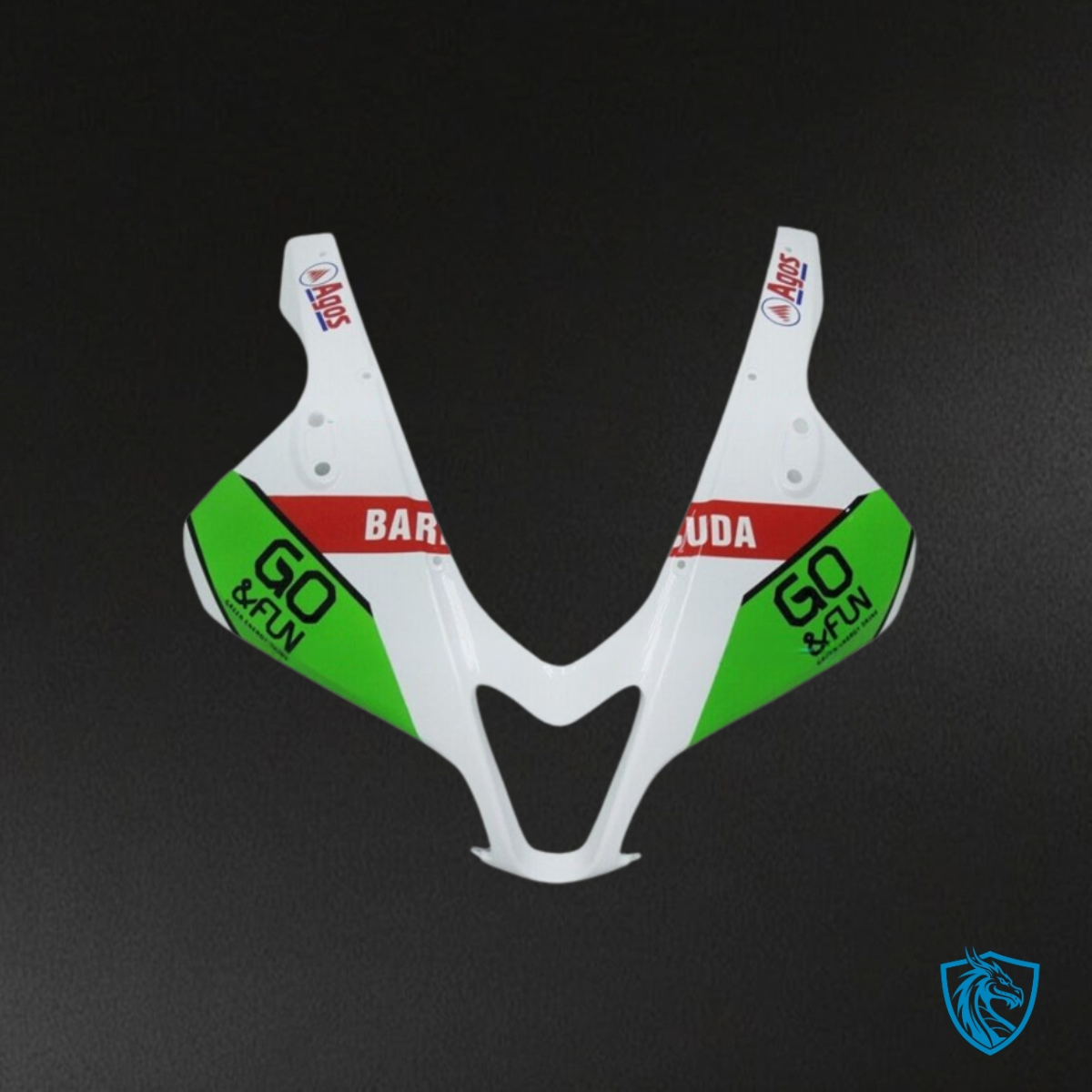 Honda CBR600RR (2009-2012) White & Green - Custom ABS Fairing Kit