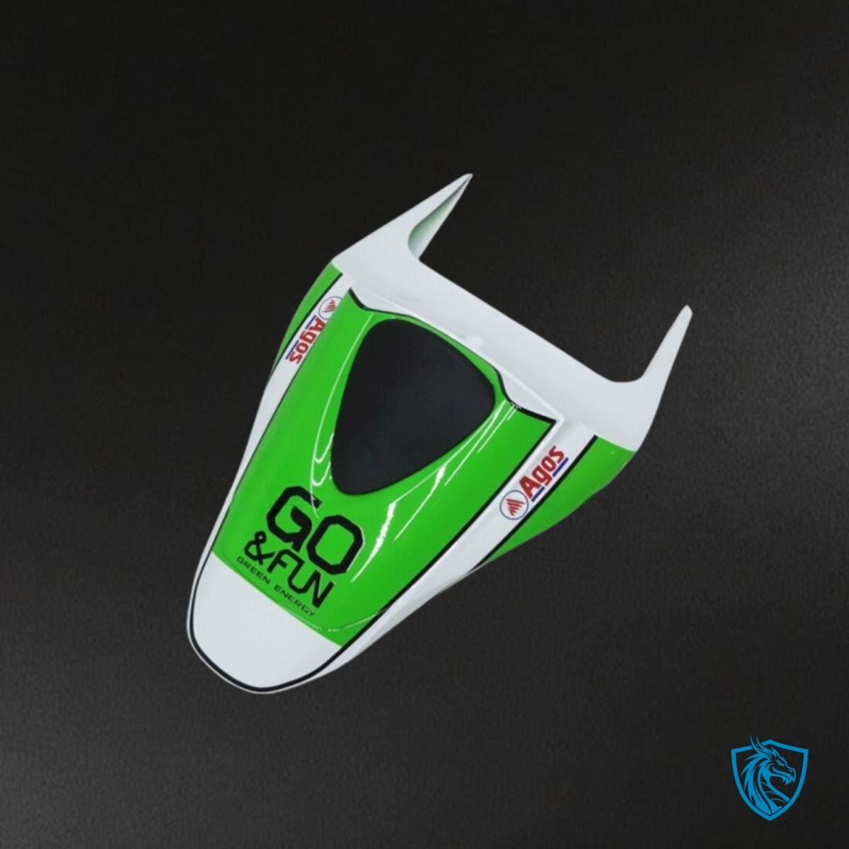 Honda CBR600RR (2009-2012) White & Green - Custom ABS Fairing Kit