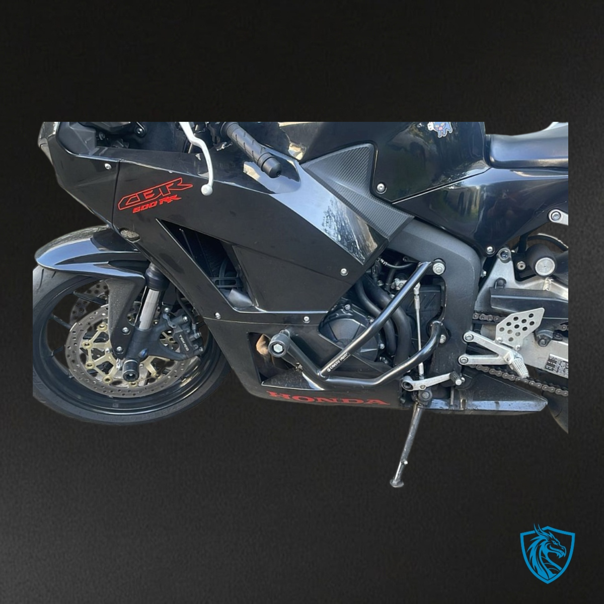 Honda CBR600RR (2013-2018) Black Fairing Kit - Aftermarket ABS Bodywork