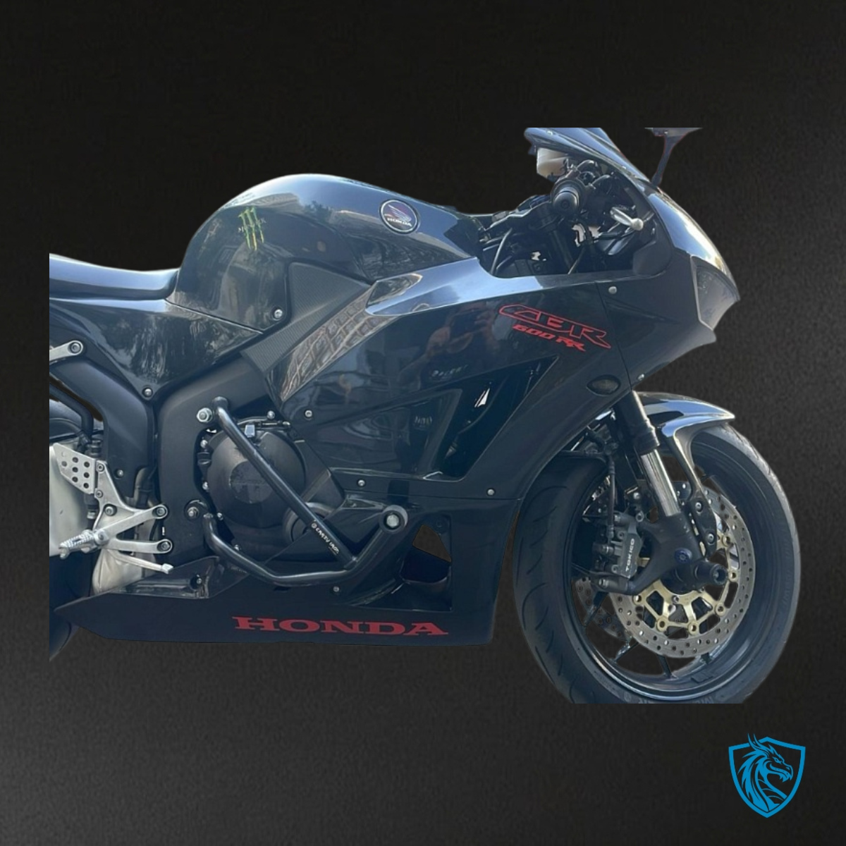 Honda CBR600RR (2013-2018) Black Fairing Kit - Aftermarket ABS Bodywork