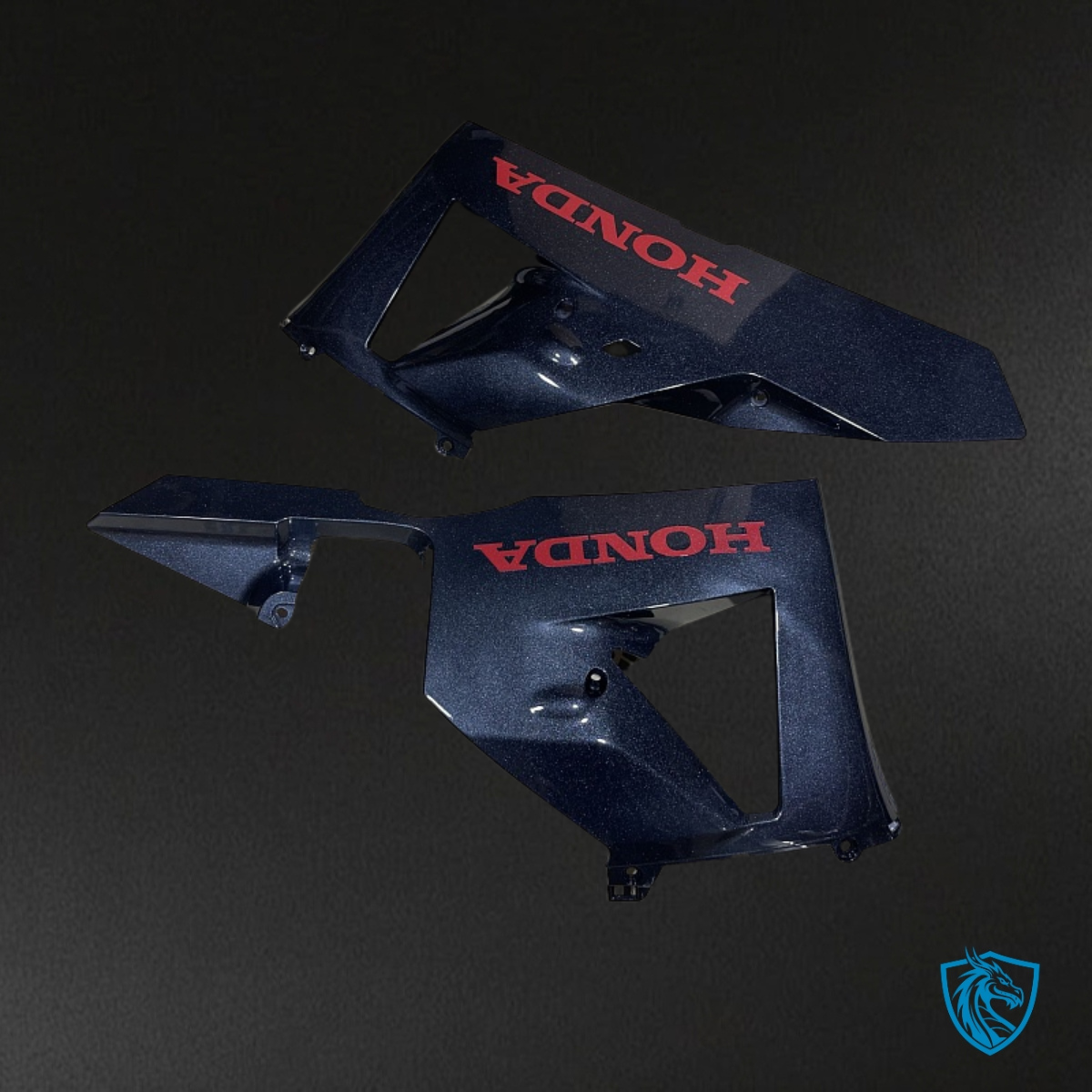 Honda CBR600RR (2013-2018) Black Fairing Kit - Aftermarket ABS Bodywork