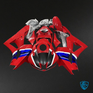 Honda CBR600RR (2013-2018) Blue, Red & White Glossy Fairing Kit | ABS Bodywork