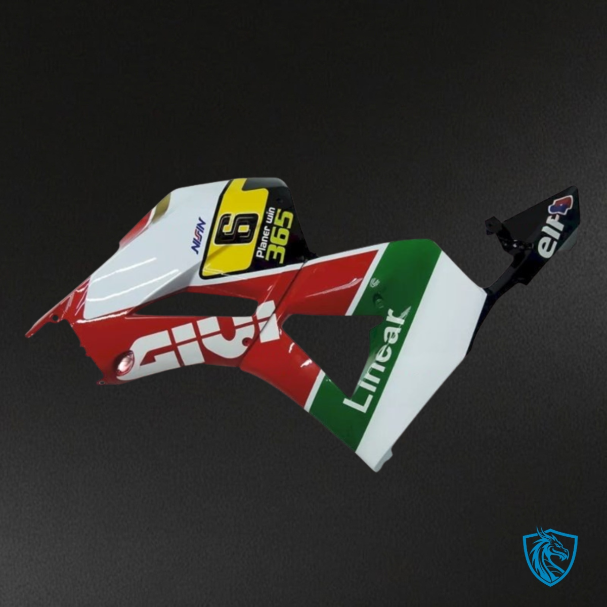 Honda CBR600RR (2013-2018) Green, White, Red & Black - MERGEment Motorcycle Fairings Kit