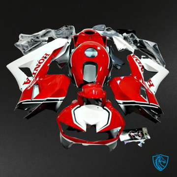 Honda CBR600RR 2013-2018)  White, Red& Black Gloss - Aftermarket ABS Bodywork