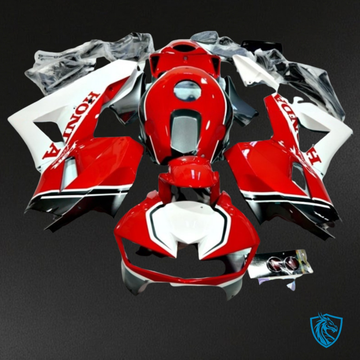 Honda CBR600RR (2013-2018) Red, White & Black Fairing Kit - Aftermarket ABS Bodywork