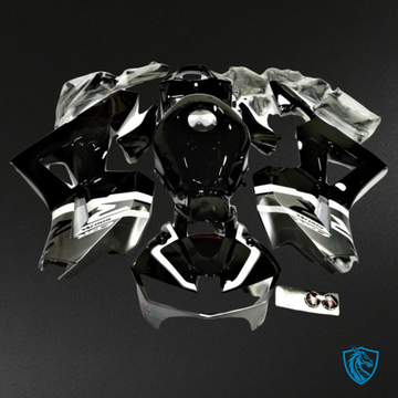 Honda CBR600RR (2013-2018) White & Black Gloss Fairing Kit | ABS Bodywork