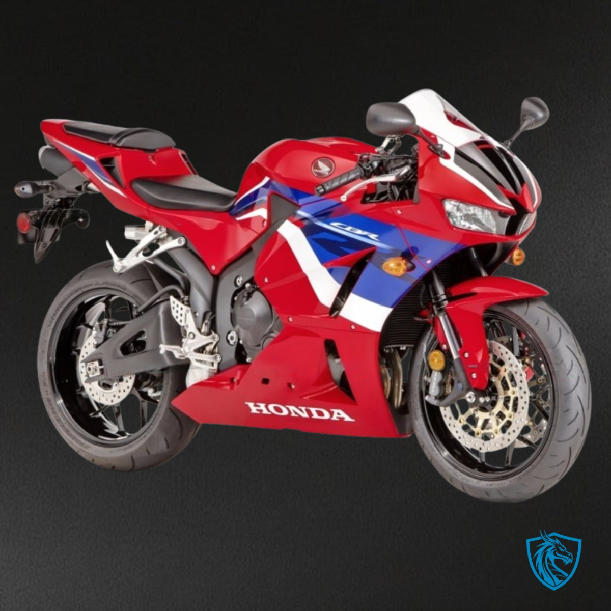Honda CBR600RR (2013-2018) Red, Blue & White - Custom ABS Fairing Kit