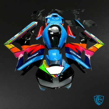 Honda CBR600RR (2013-2018) Multicolour - Custom ABS Fairing Kit