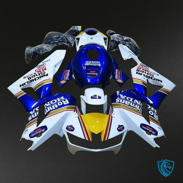 Honda CBR600RR (2013-2018) Blue & White Fairing Kit | ABS Bodywork
