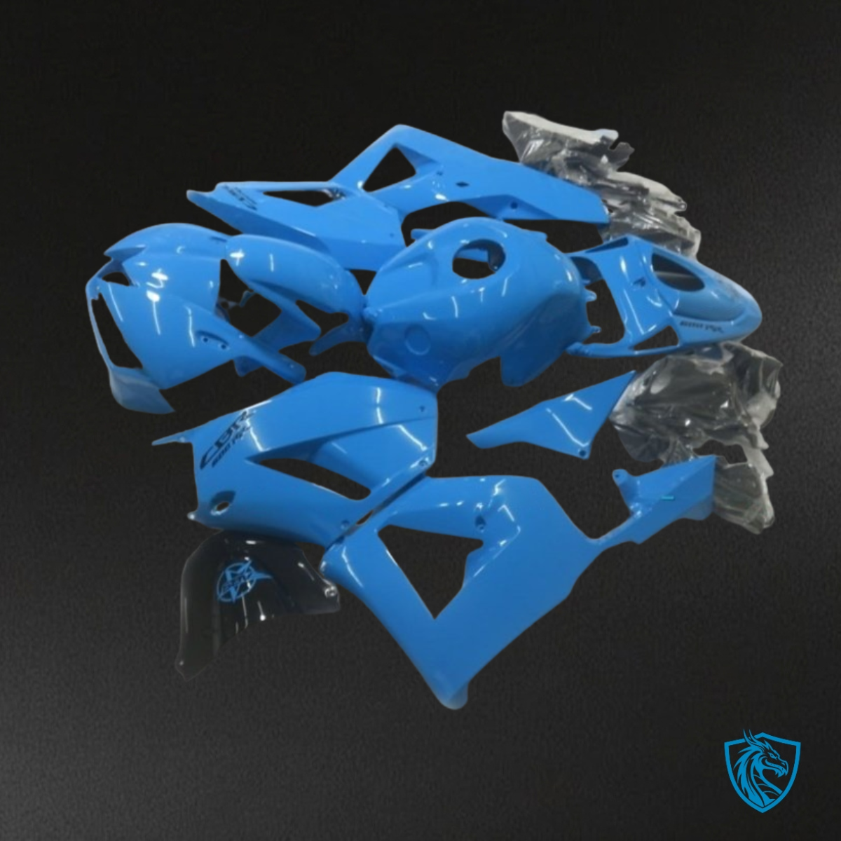 Honda CBR600RR (2013-2018) Glossy Blue - MERGEment Motorcycle Fairings Kit