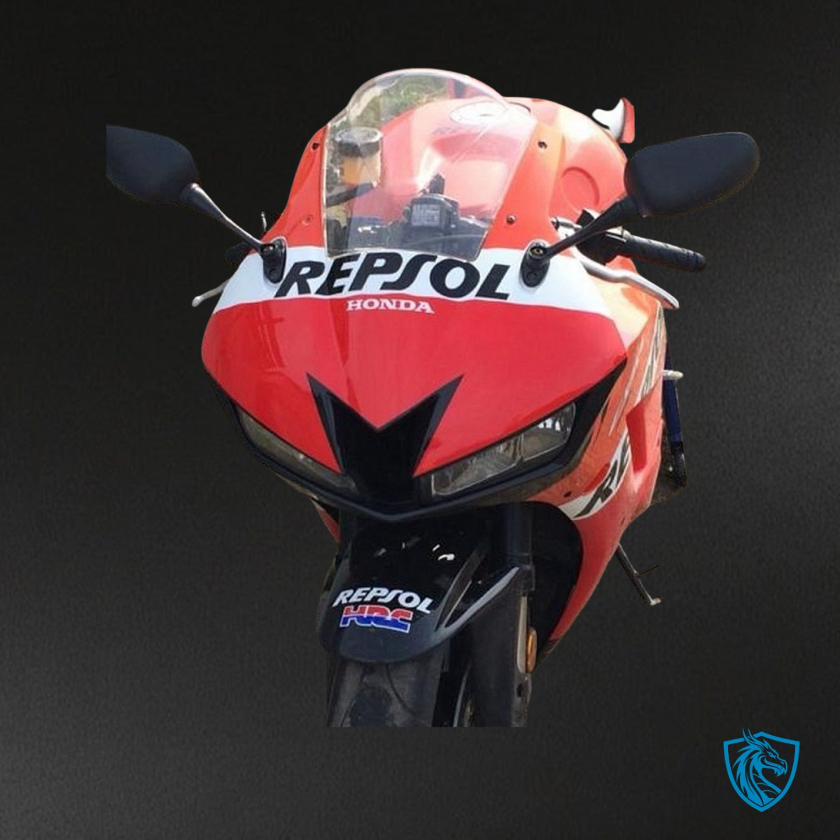 Honda CBR600RR (2013-2018) Red & Black Repsol - Custom ABS Fairing Kit