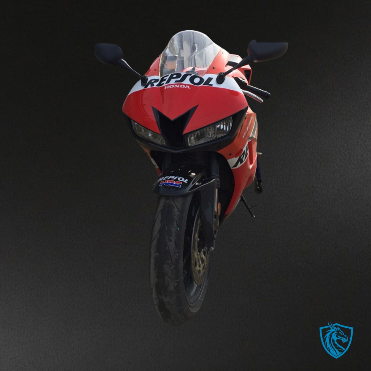 Honda CBR600RR (2013-2018) Red & Black Repsol - Custom ABS Fairing Kit