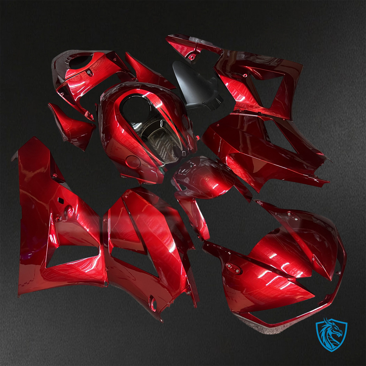 Honda CBR600RR (2013-2025) Red & Black ABS Bodywork - Fairings Kit