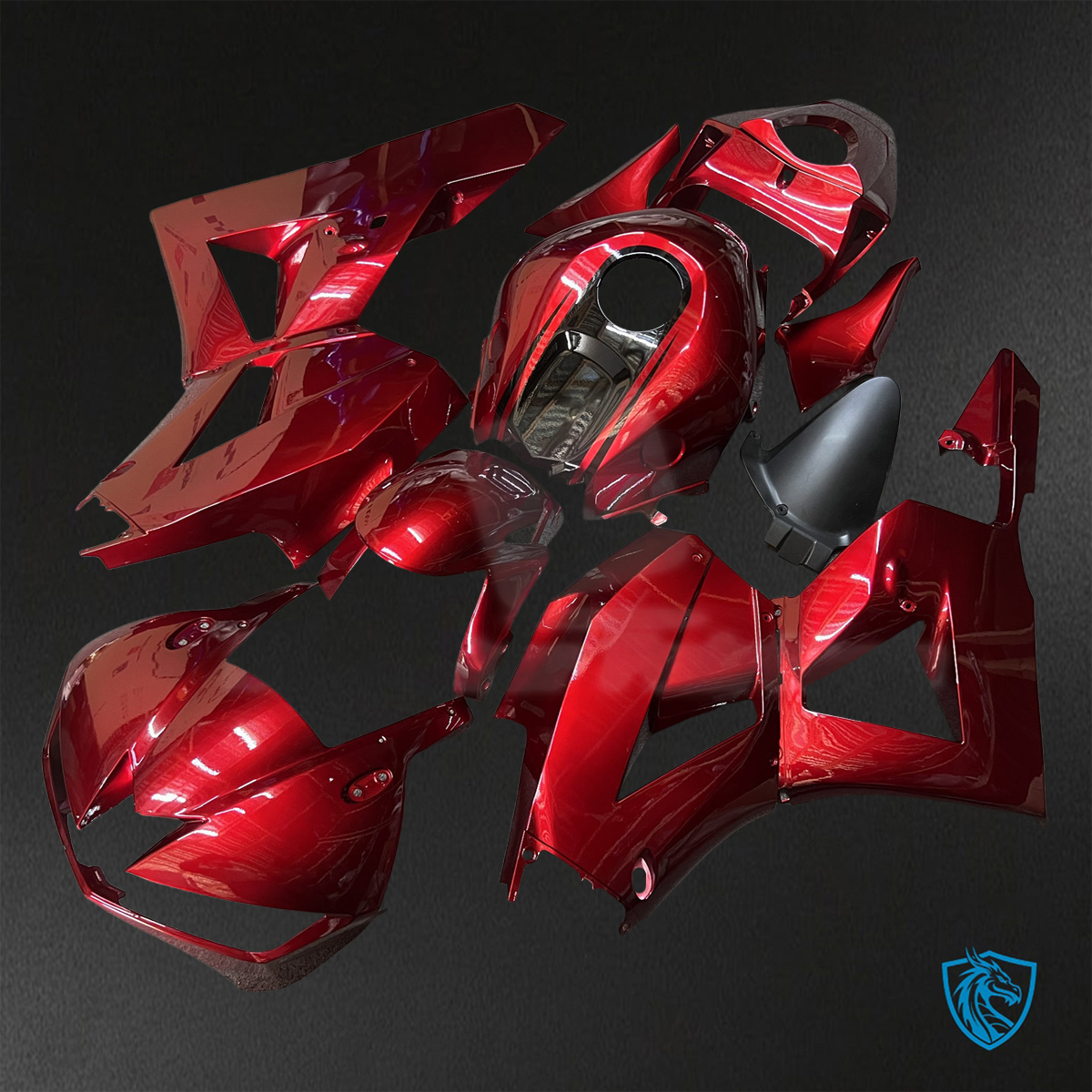 Honda CBR600RR (2013-2025) Red & Black ABS Bodywork - Fairings Kit