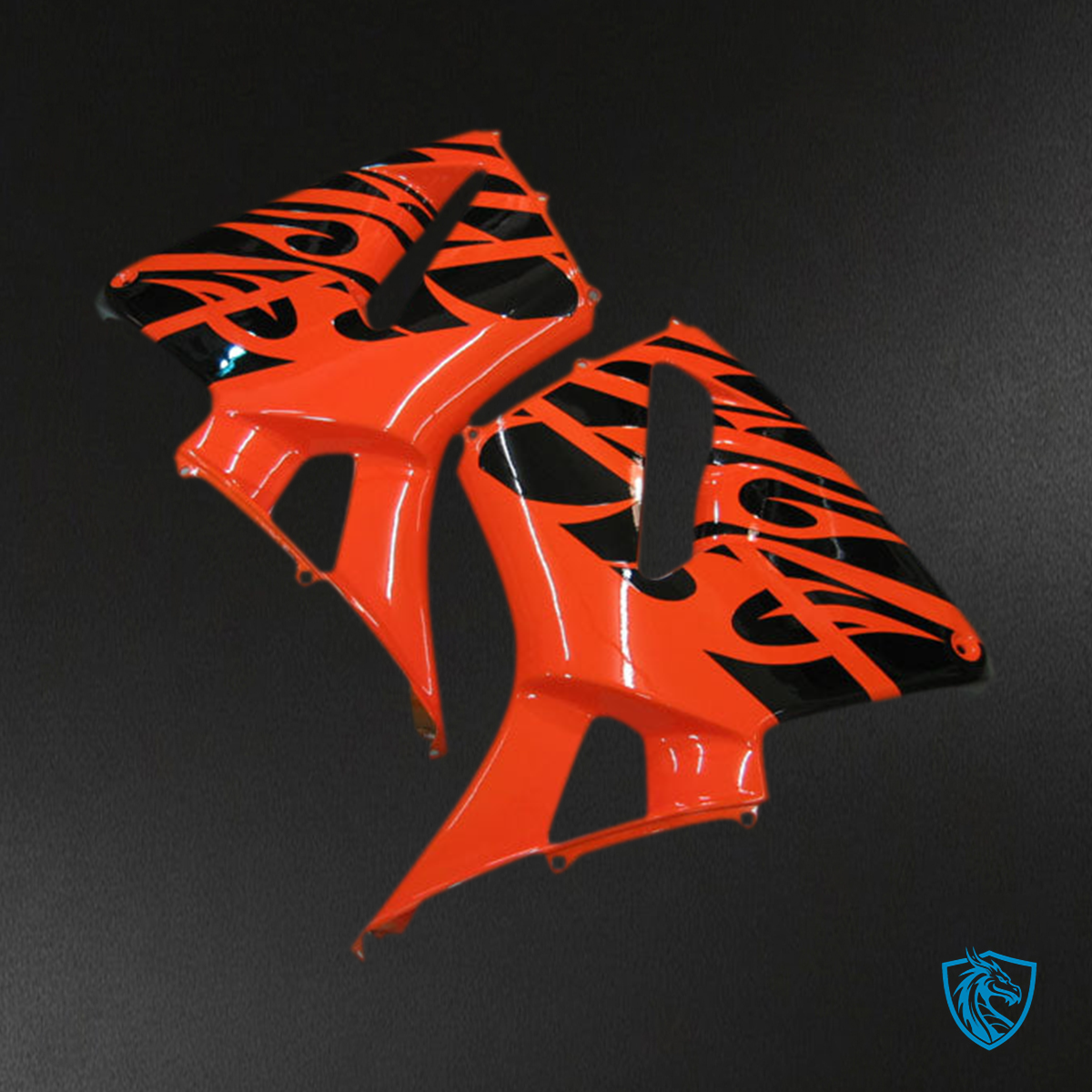 Honda CBR600RR F5 (2005-2006) Red & Black Generic - Custom ABS Fairing Kit