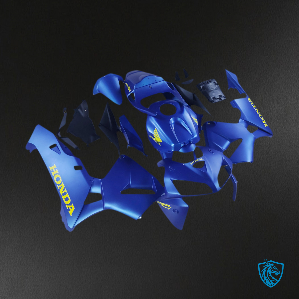 Honda CBR600RR F5 (2005-2006) Blue Fairing Kit - Aftermarket ABS Bodywork