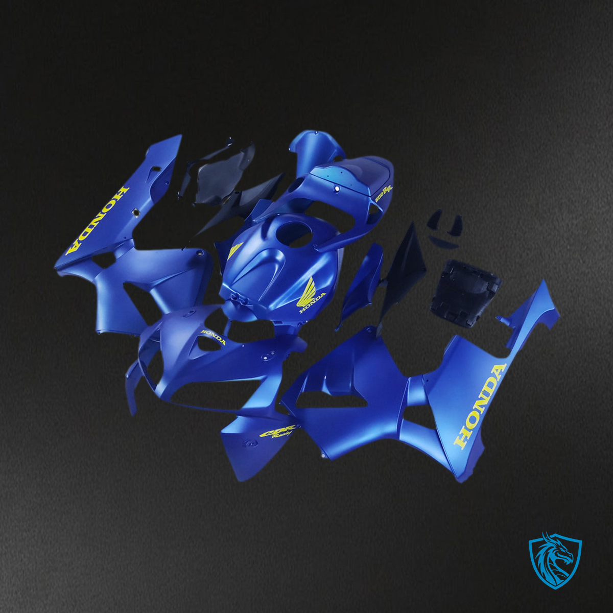 Honda CBR600RR F5 (2005-2006) Blue Fairing Kit - Aftermarket ABS Bodywork