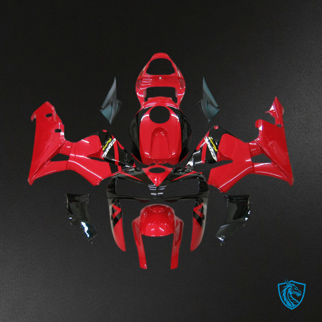 Honda CBR600RR F5 (2005-2006) Red Generic - MERGEment Motorcycle Fairings Kit