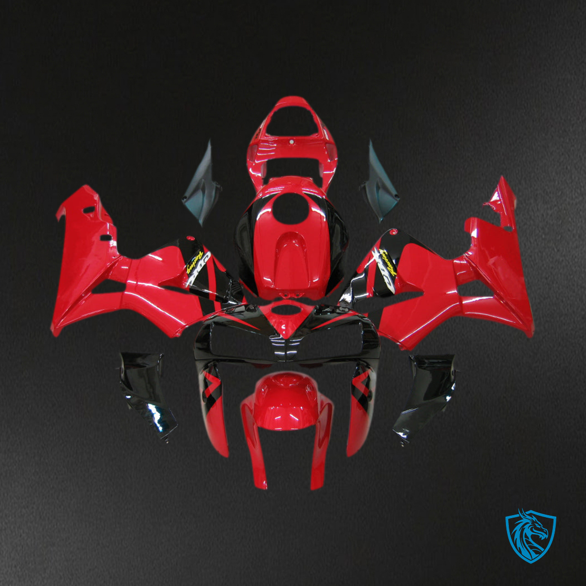 Honda CBR600RR F5 (2005-2006) Red Generic - MERGEment Motorcycle Fairings Kit