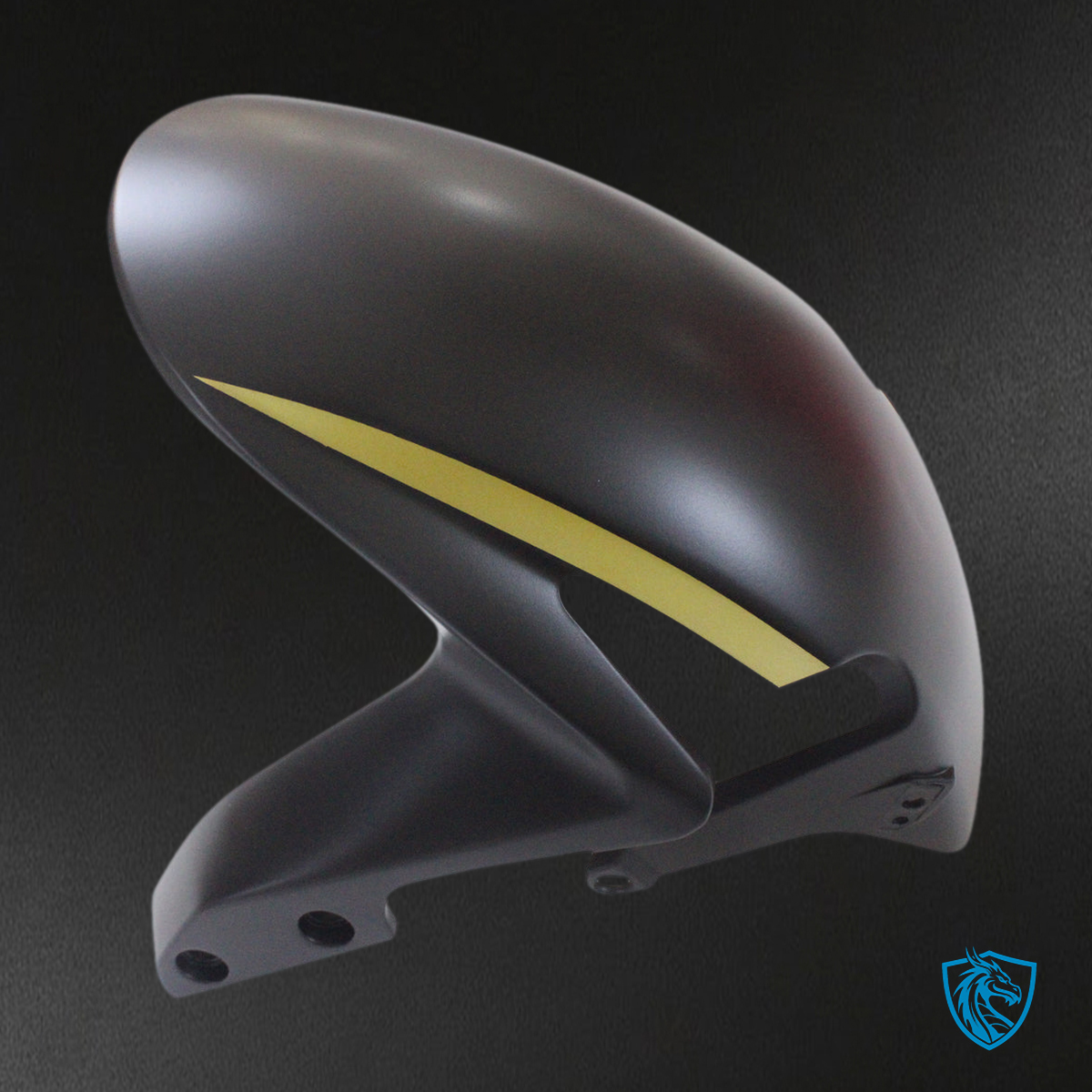 Honda CBR600RR F5 (2009-2012) Matte Black & Gold Fairing Kit | ABS Bodywork