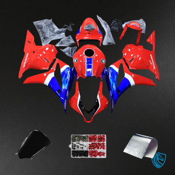 Honda CBR600RR F5 (2009-2012) Red & Blue Fairing Kit | ABS Bodywork