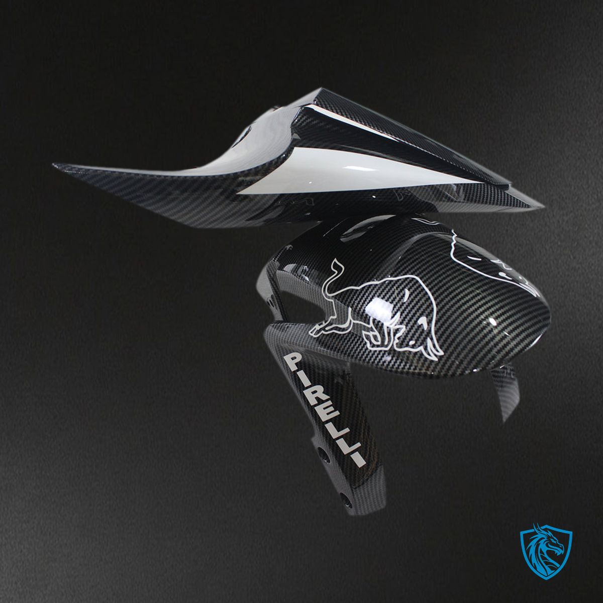 Honda CBR600RR F5 (2009-2012) Black, White & Silver - Custom ABS Fairing Kit