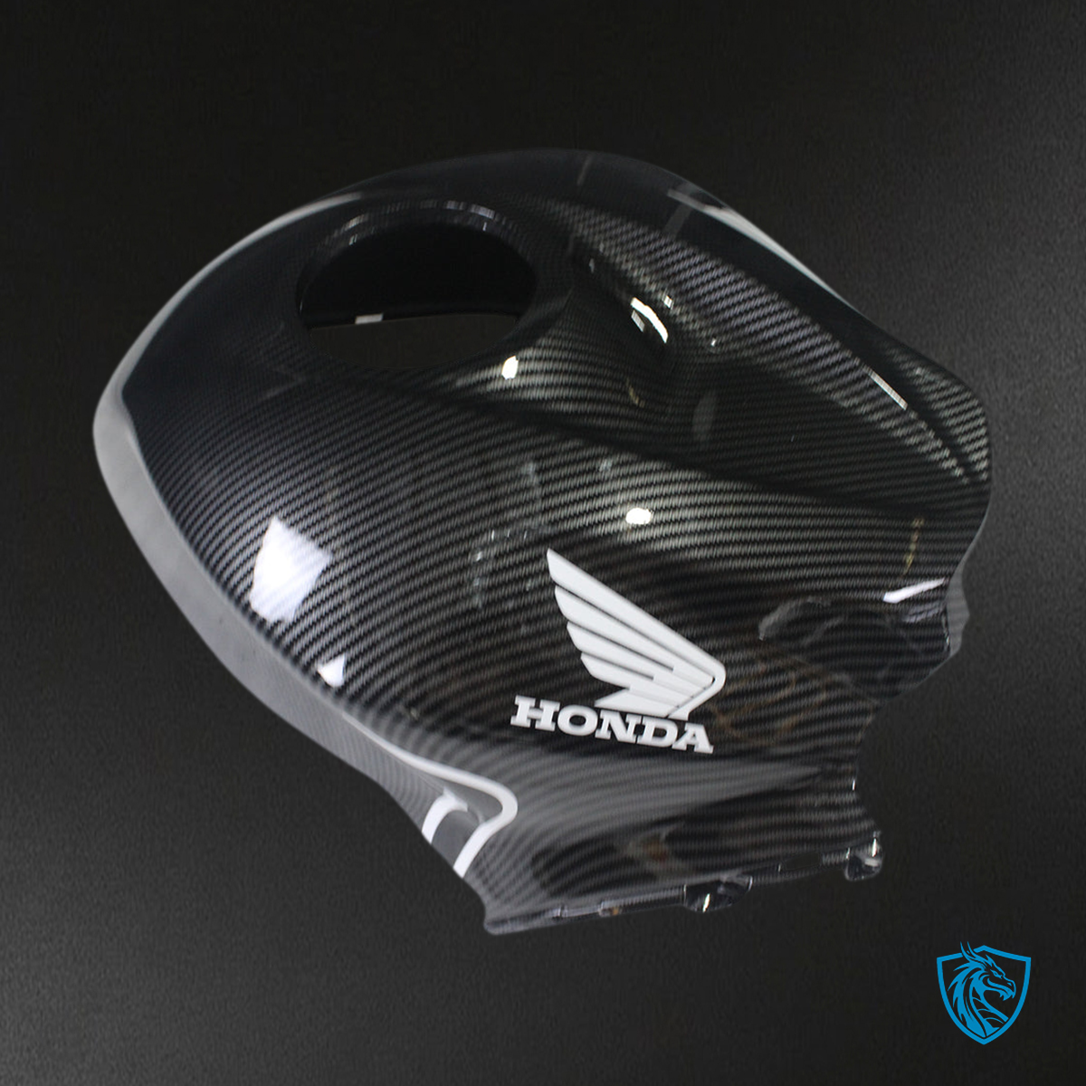 Honda CBR600RR F5 (2009-2012) Black, White & Silver - Custom ABS Fairing Kit