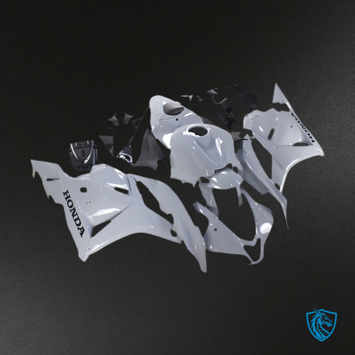Honda CBR600RR F5 (2009-2012) Pearl White Fairing Kit | ABS Bodywork