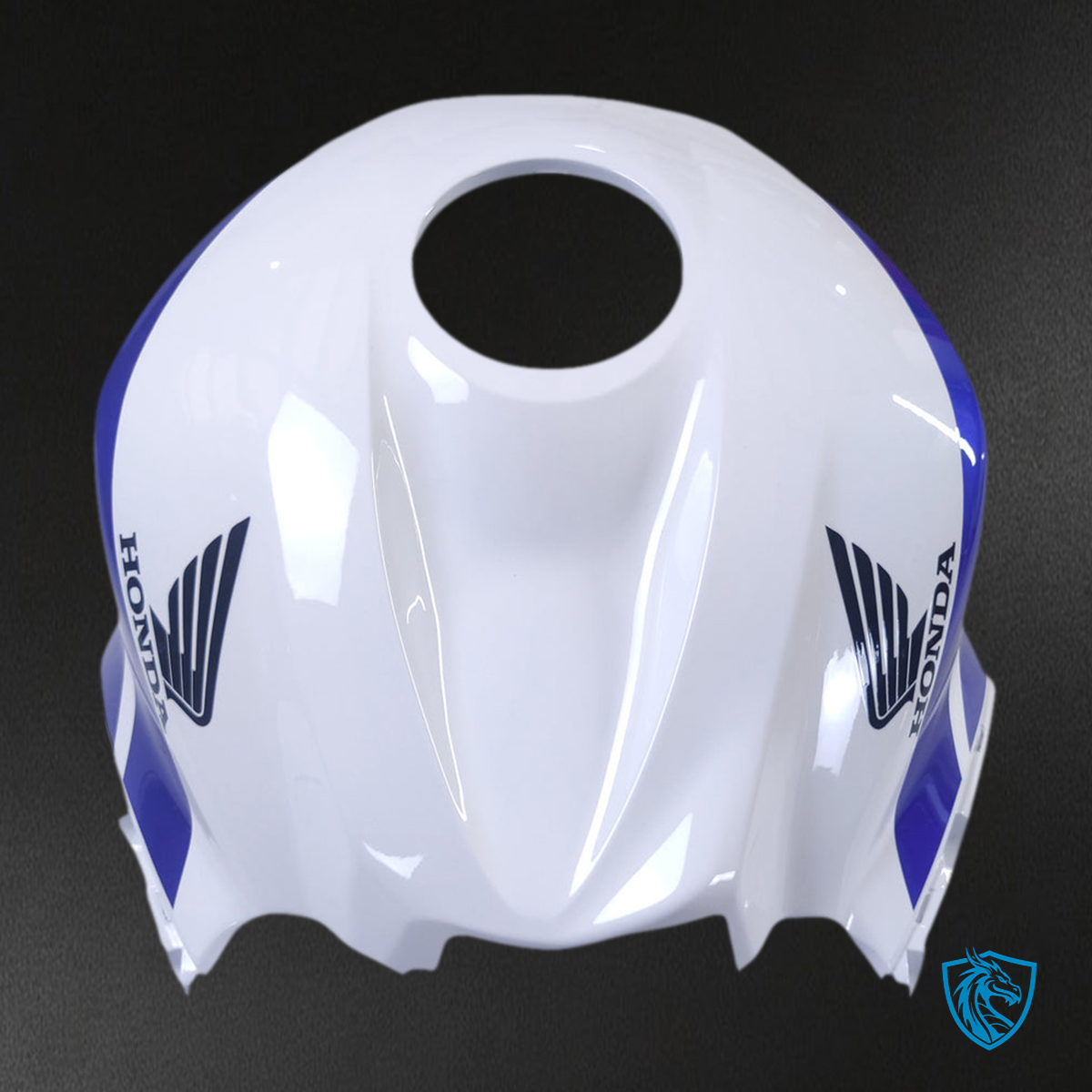 Honda CBR600RR F5 (2009-2012) White, Blue & Red - MERGEment Motorcycle Fairings Kit