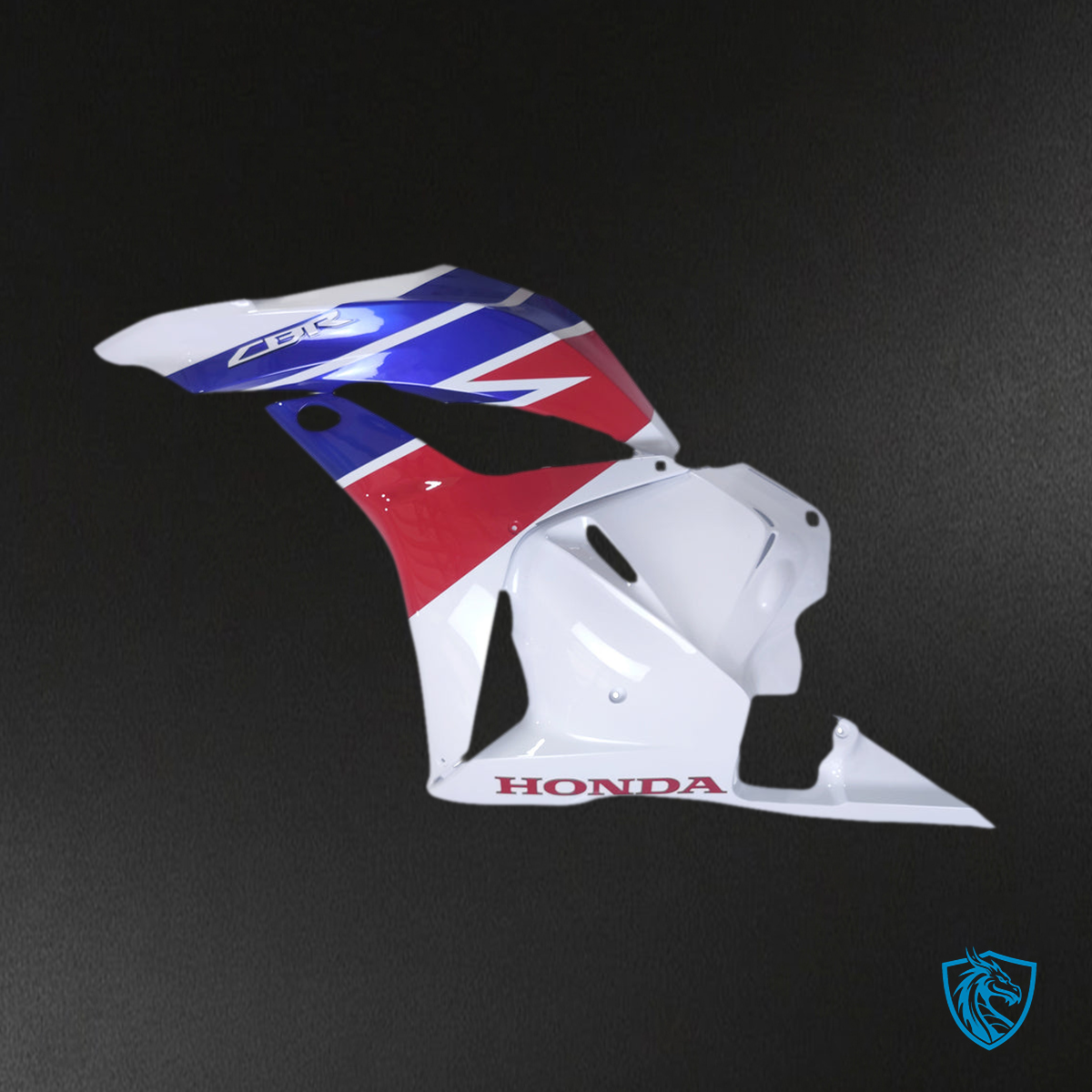 Honda CBR600RR F5 (2009-2012) White, Blue & Red - MERGEment Motorcycle Fairings Kit