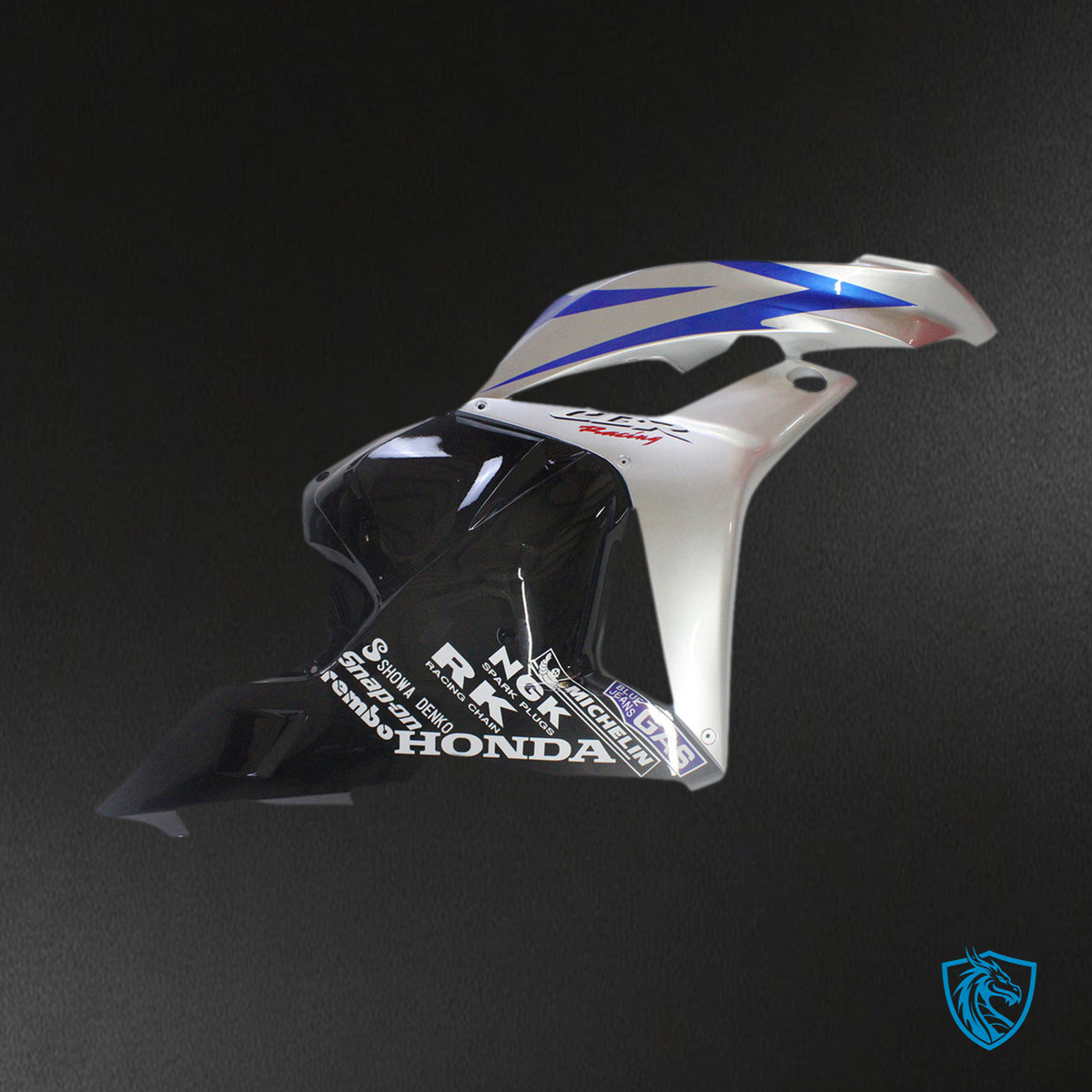 Honda CBR600RR F5 (2009-2012) Blue, Silver & Black Fairing Kit | ABS Bodywork