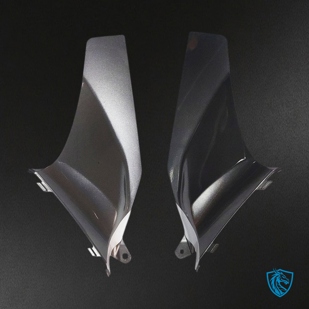 Honda CBR600RR (2003-2004) White & Black F5 - Custom ABS Fairing Kit