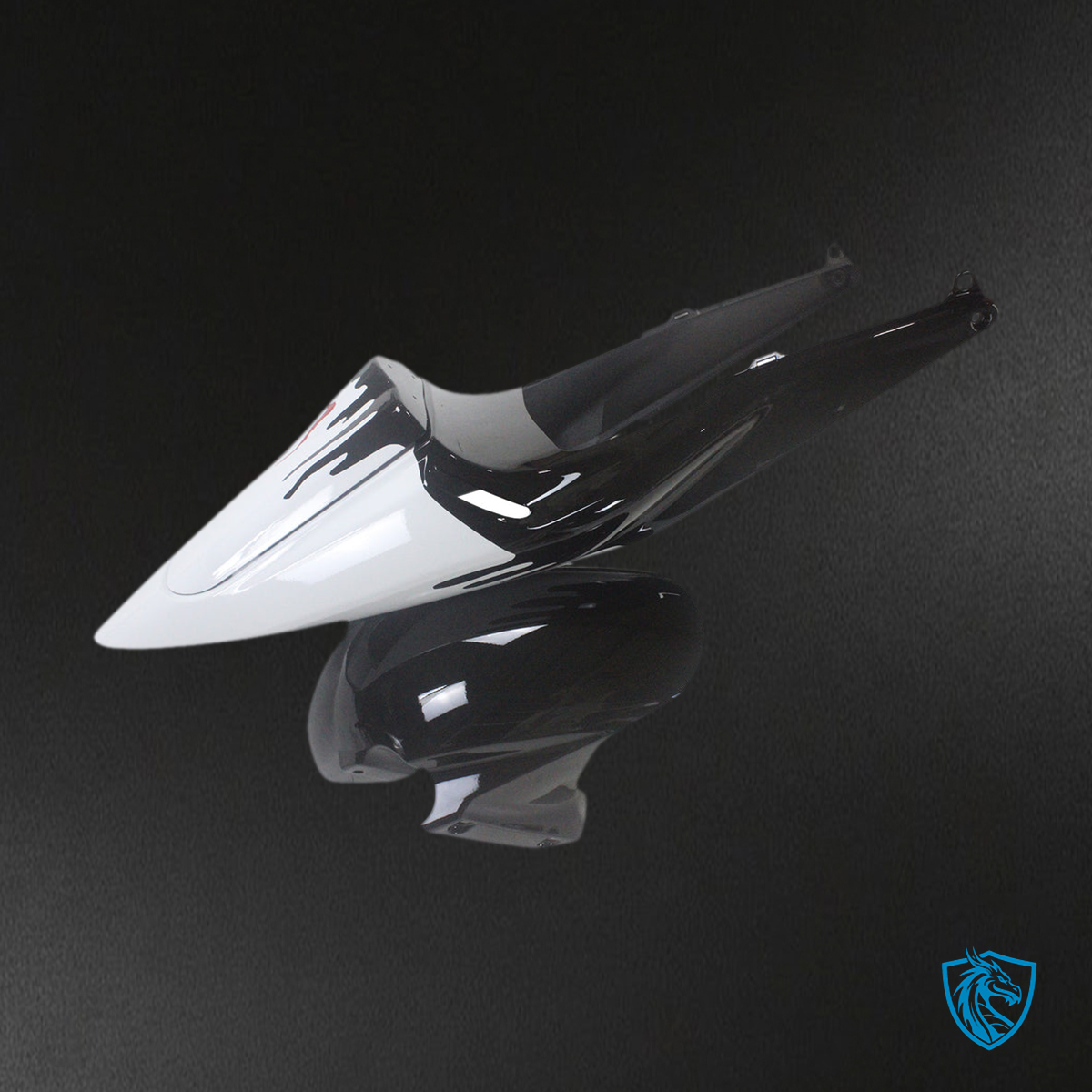 Honda CBR600RR (2003-2004) White, Black & Red F5 Fairing Kit | ABS Bodywork