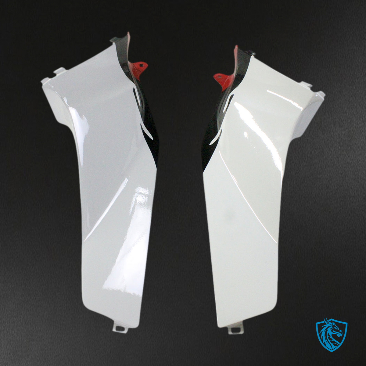 Honda CBR600RR (2003-2004) White, Black & Red F5 Fairing Kit | ABS Bodywork