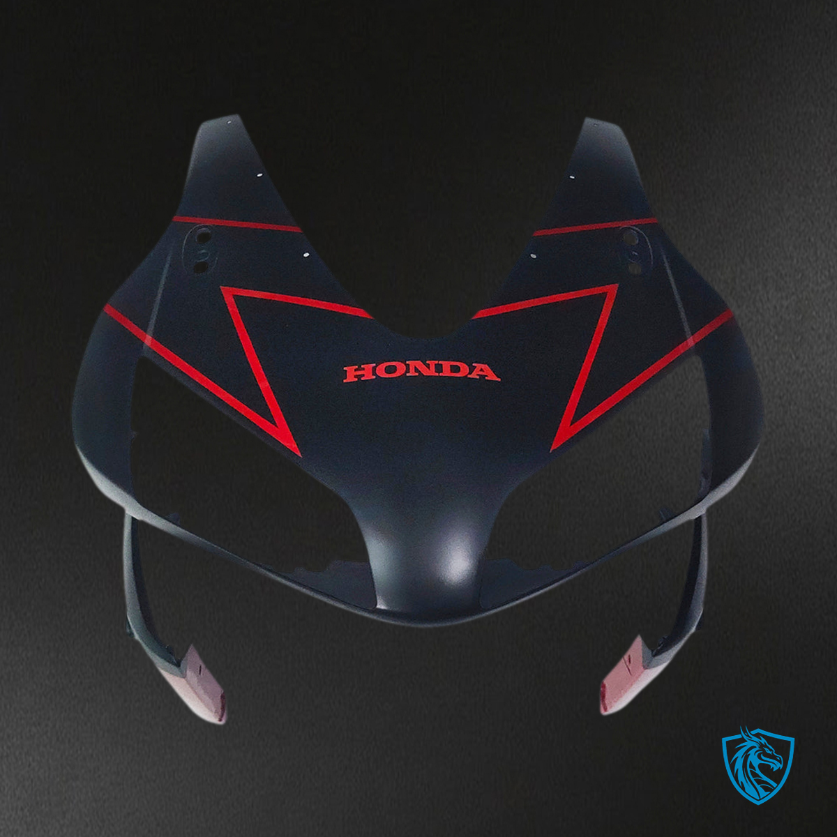Honda CBR600RR (2003-2004) Black & Red F5 - MERGEment Motorcycle Fairings Kit