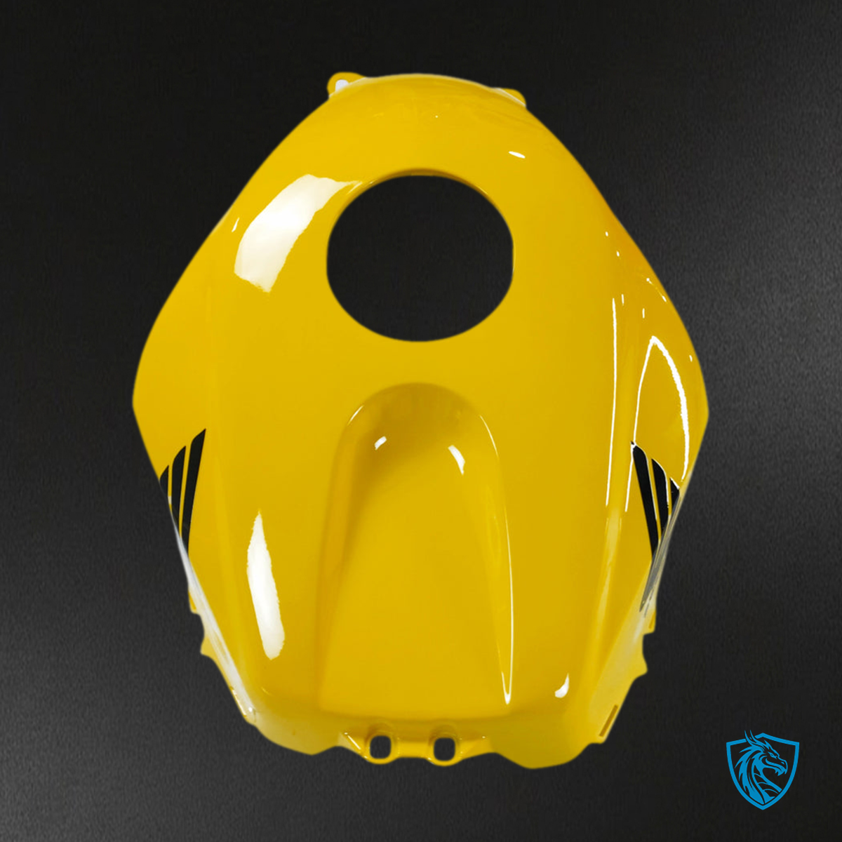 Honda CBR 600 RR, (2003-2004) Fairings Kit - Yellow & Black - ABS Bodywork