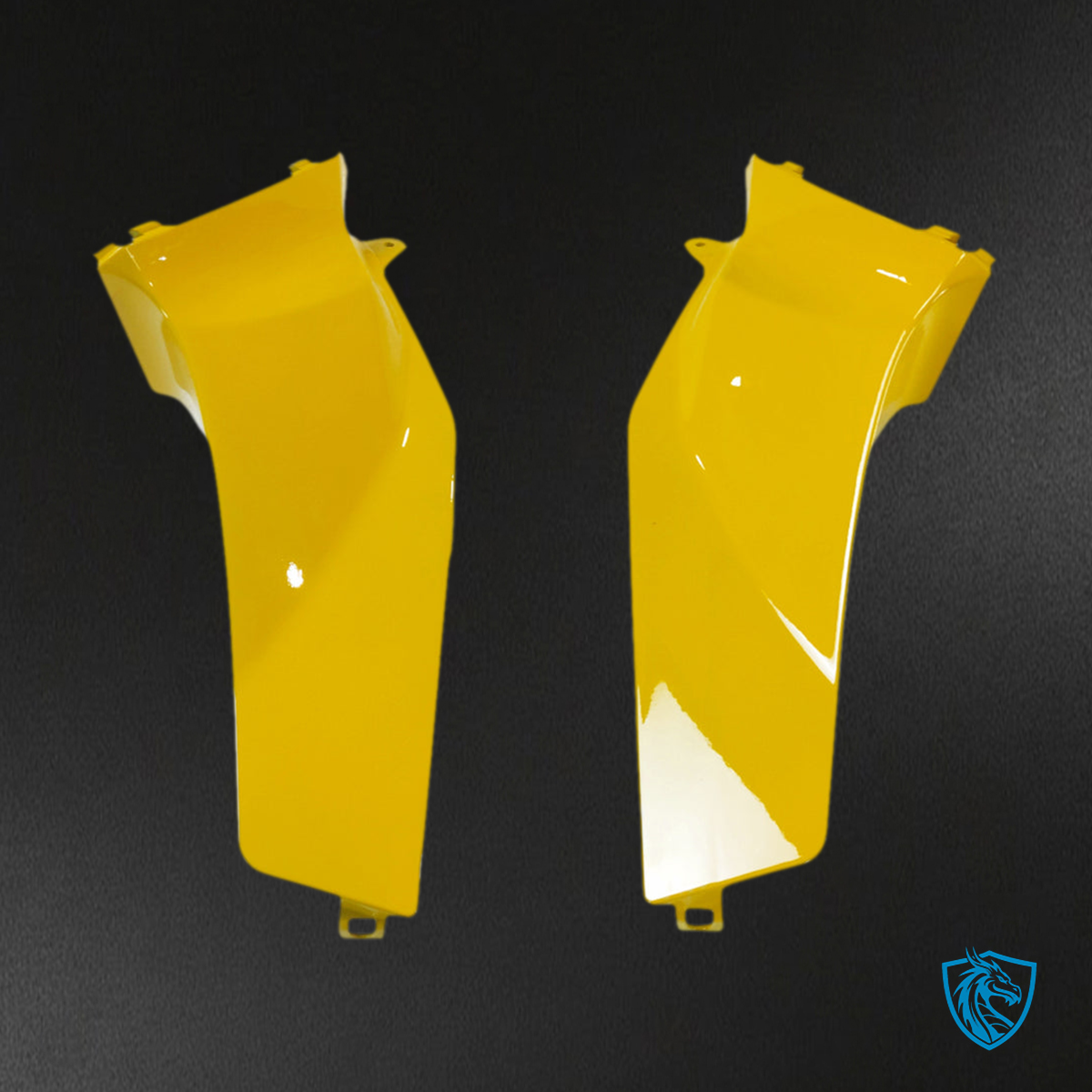 Honda CBR 600 RR, (2003-2004) Fairings Kit - Yellow & Black - ABS Bodywork